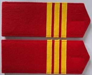 Shoulder straps of lower ranks, senior non-commissioned officer, Russian Imperial Army