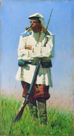 Uniform of the lower ranks, Turkestan line battalions of the Russian Imperial Army