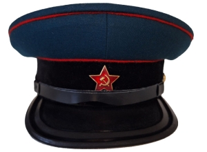 WW2 Parade Vizor Cap for command personnel Artillery M1945 Red Army