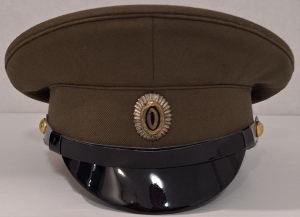 RIA officer's military cap with leather visor, copy