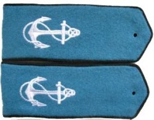 Shoulder straps of cadets of naval schools (naval uniform), copy