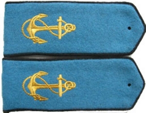 Shoulder straps of cadets of naval schools, model 1943, copy