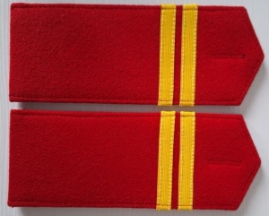 Shoulder straps of lower ranks, junior non-commissioned officer, Russian Imperial Army