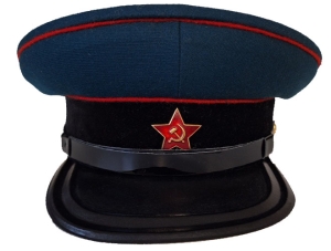 WW2 Parade Vizor Cap for command personnel Artillery M1945 Red Army