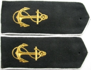 Shoulder straps of cadets of naval schools (ship and engineering-ship services), model 1943, copy